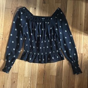 Madewell Floral Blouse